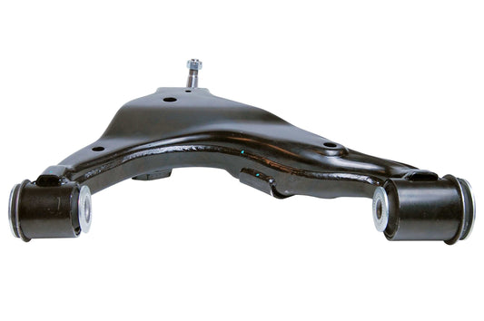 Angle View of Front Left Suspension Control Arm and Ball Joint Assembly MEVOTECH CMS86112