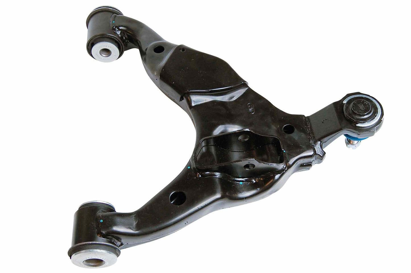 Back View of Front Left Suspension Control Arm and Ball Joint Assembly MEVOTECH CMS86112