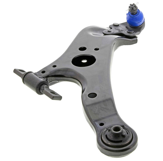 Angle View of Front Right Suspension Control Arm and Ball Joint Assembly MEVOTECH CMS861131