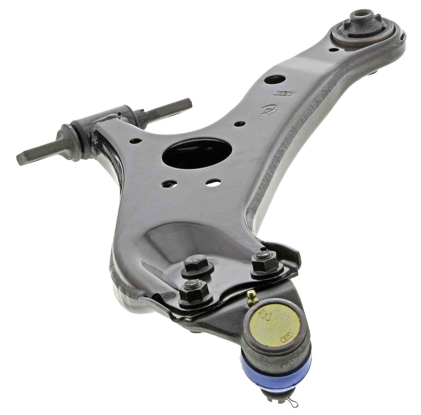 Back View of Front Right Suspension Control Arm and Ball Joint Assembly MEVOTECH CMS861131