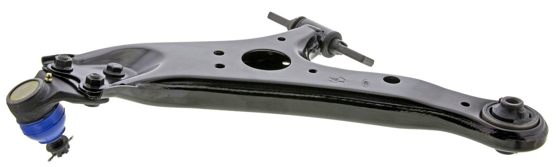 Bottom View of Front Right Suspension Control Arm and Ball Joint Assembly MEVOTECH CMS861131