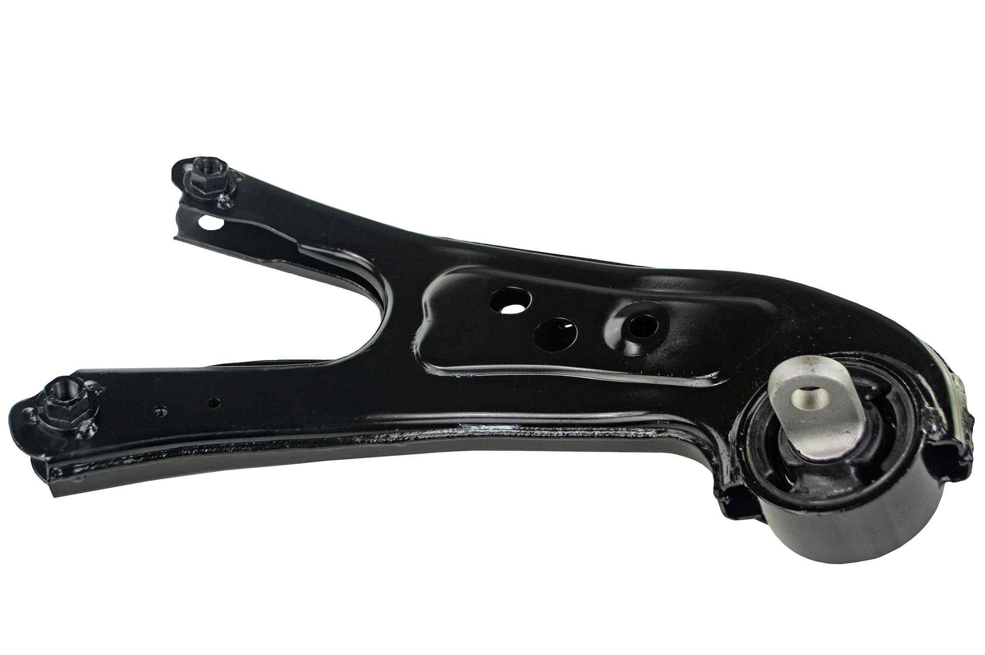 Back View of Rear Left Suspension Trailing Arm MEVOTECH CMS861145