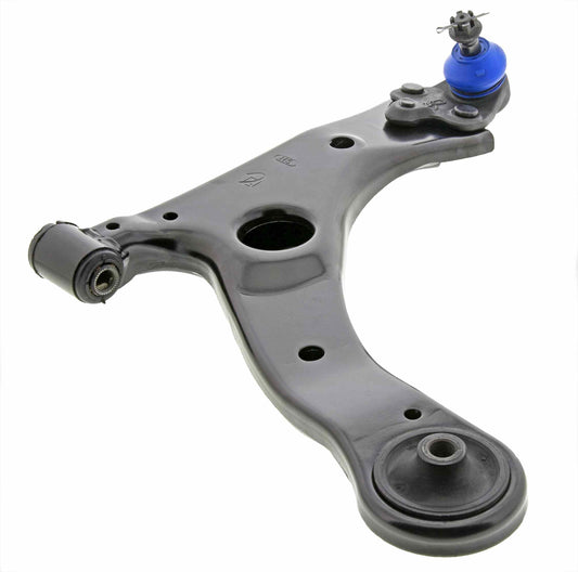 Angle View of Front Right Suspension Control Arm and Ball Joint Assembly MEVOTECH CMS861154