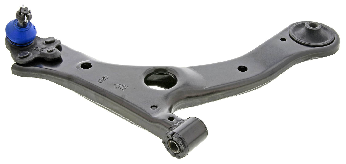 Side View of Front Right Suspension Control Arm and Ball Joint Assembly MEVOTECH CMS861154