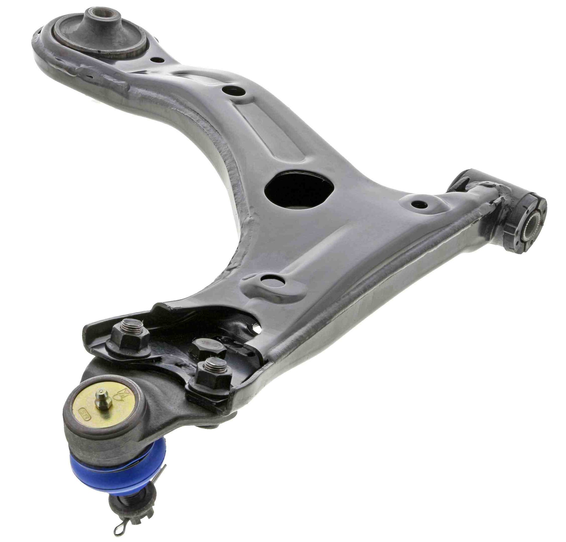 Back View of Front Left Suspension Control Arm and Ball Joint Assembly MEVOTECH CMS861155