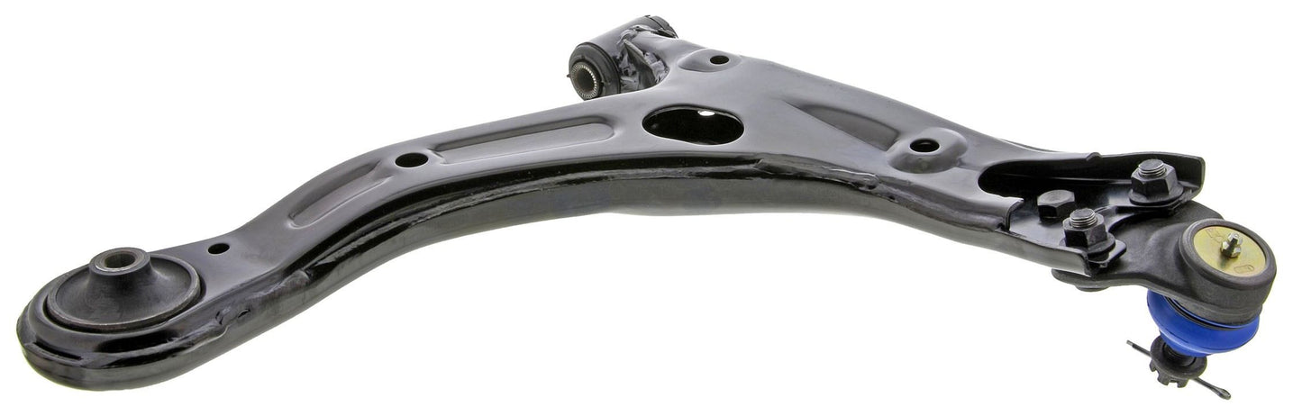 Bottom View of Front Left Suspension Control Arm and Ball Joint Assembly MEVOTECH CMS861155