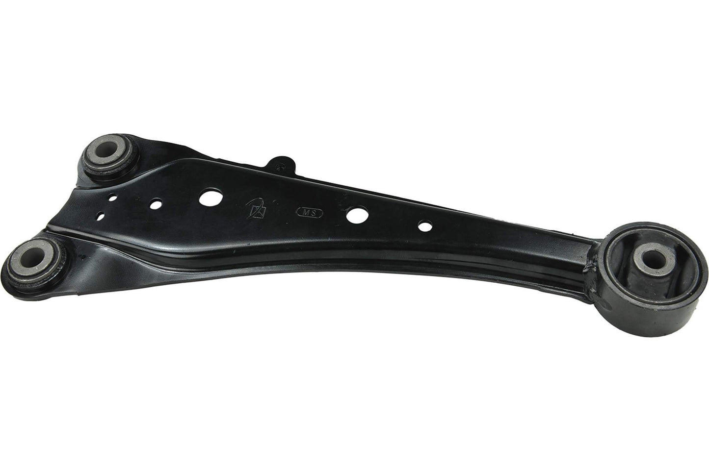 Front View of Rear Left Suspension Trailing Arm MEVOTECH CMS861177