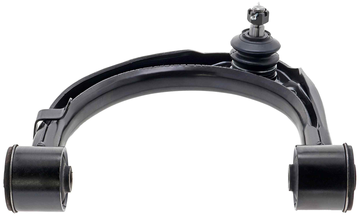 Angle View of Front Upper Left Suspension Control Arm and Ball Joint Assembly MEVOTECH CMS861190