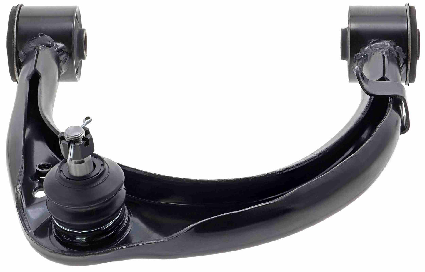 Front View of Front Upper Left Suspension Control Arm and Ball Joint Assembly MEVOTECH CMS861190