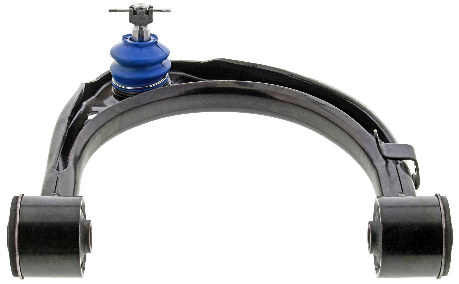 Angle View of Front Upper Right Suspension Control Arm and Ball Joint Assembly MEVOTECH CMS861191