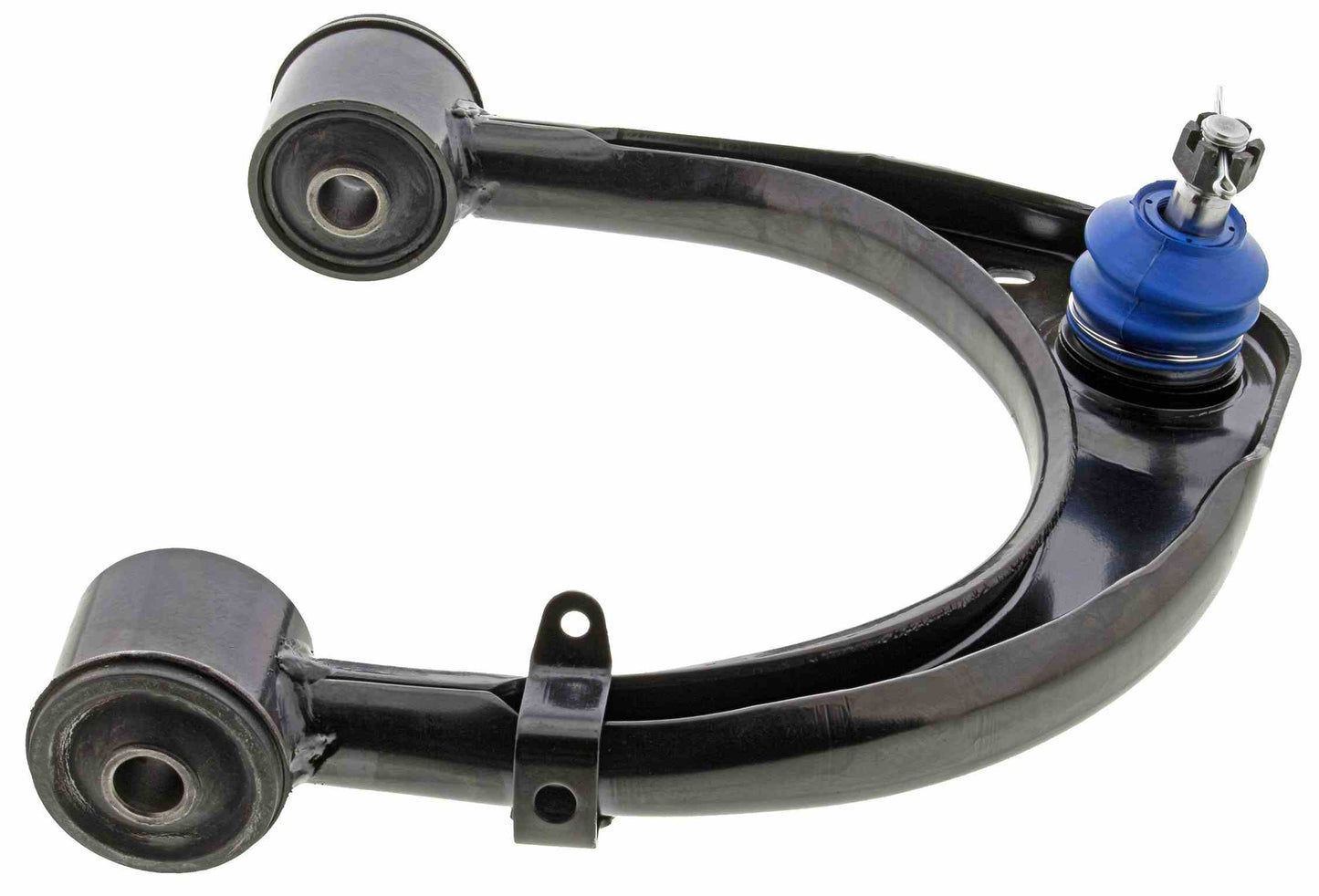 Side View of Front Upper Right Suspension Control Arm and Ball Joint Assembly MEVOTECH CMS861191