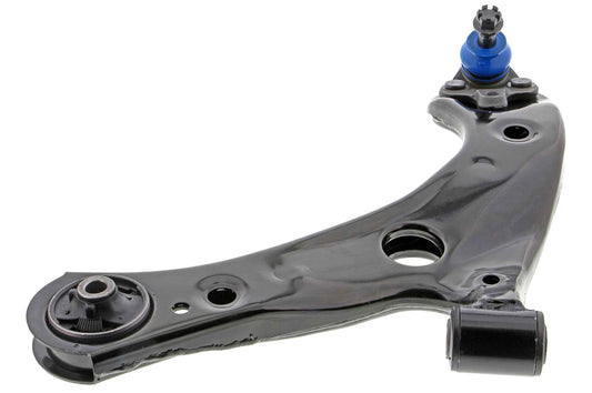 Angle View of Front Left Suspension Control Arm and Ball Joint Assembly MEVOTECH CMS861259