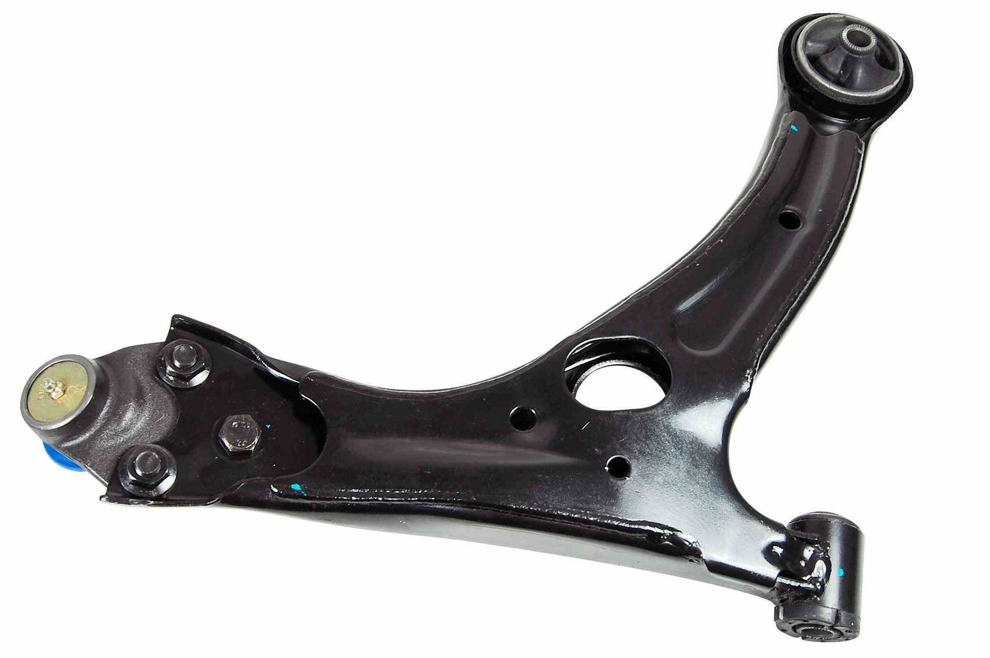 Back View of Front Left Suspension Control Arm and Ball Joint Assembly MEVOTECH CMS86126