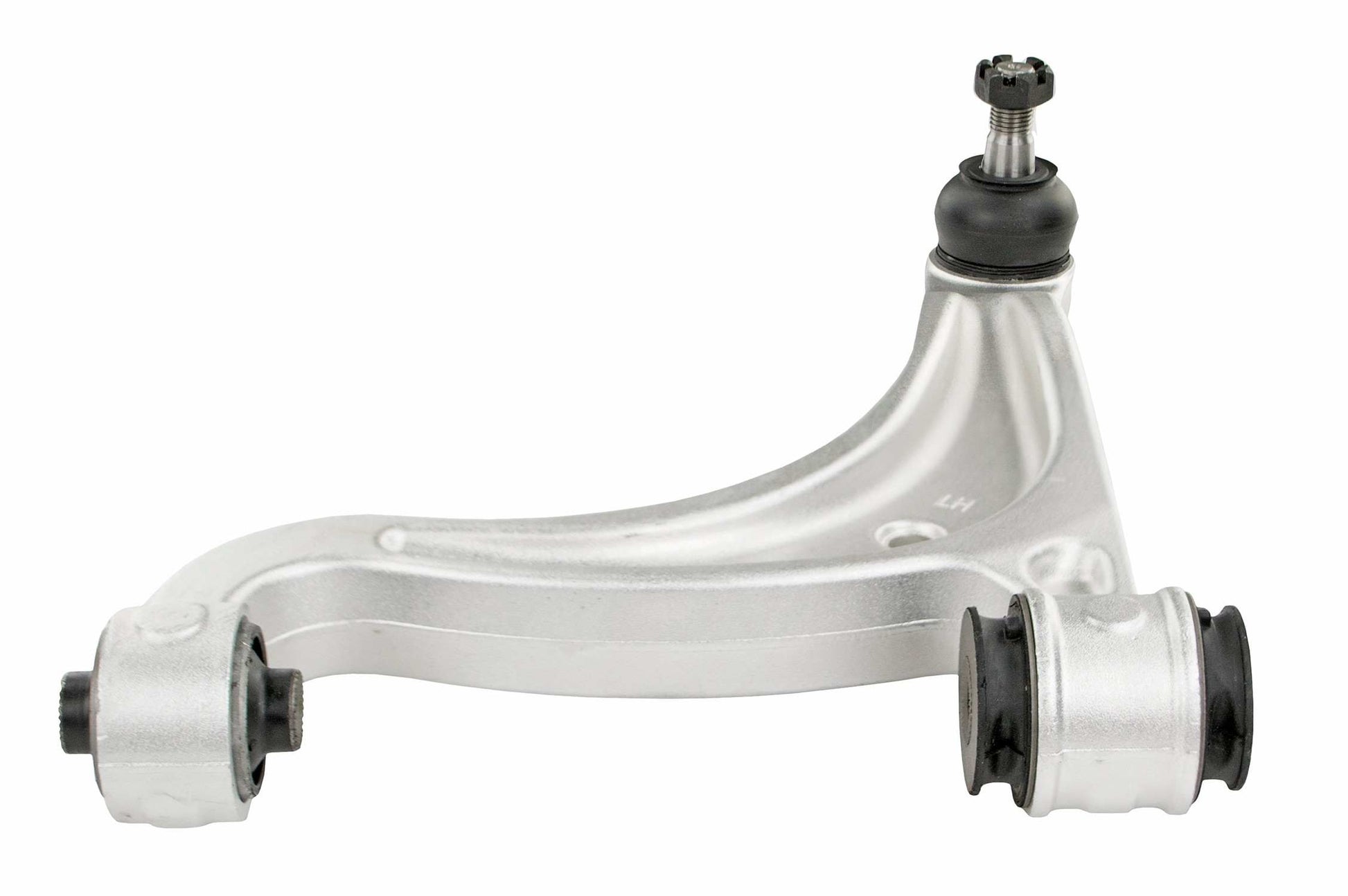 Angle View of Rear Upper Right Suspension Control Arm and Ball Joint Assembly MEVOTECH CMS861287