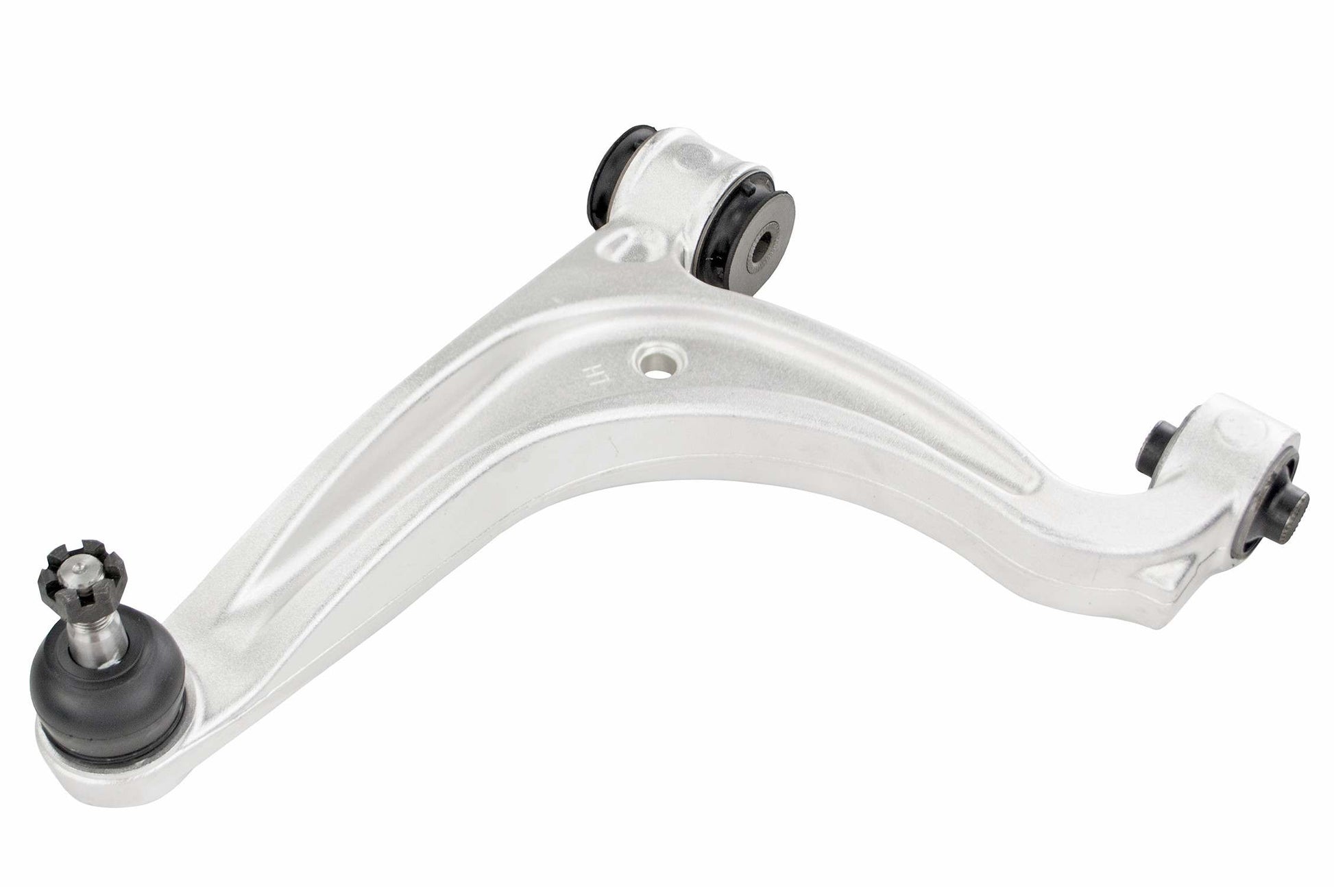 Front View of Rear Upper Right Suspension Control Arm and Ball Joint Assembly MEVOTECH CMS861287