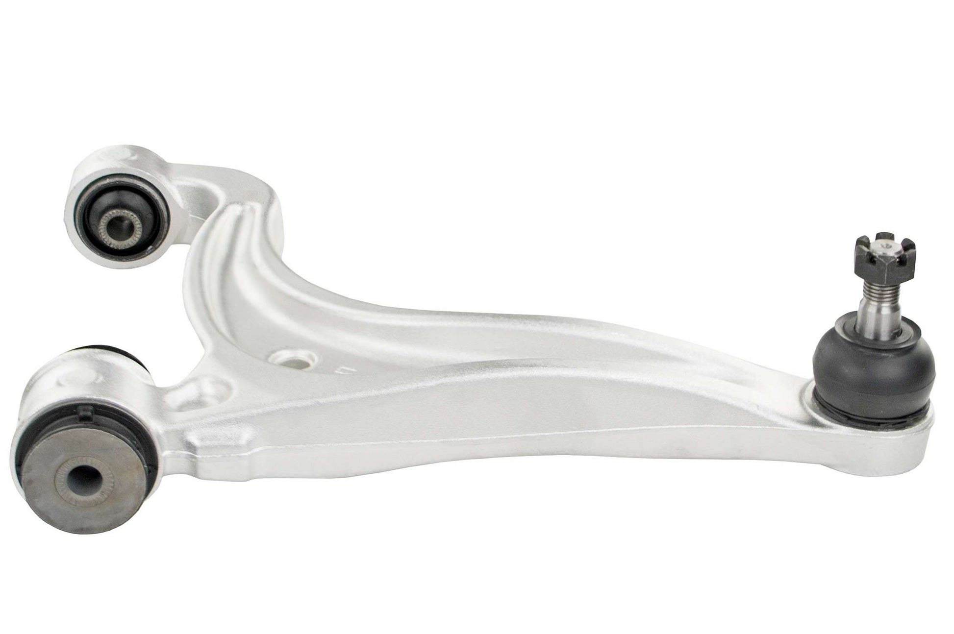 Side View of Rear Upper Right Suspension Control Arm and Ball Joint Assembly MEVOTECH CMS861287