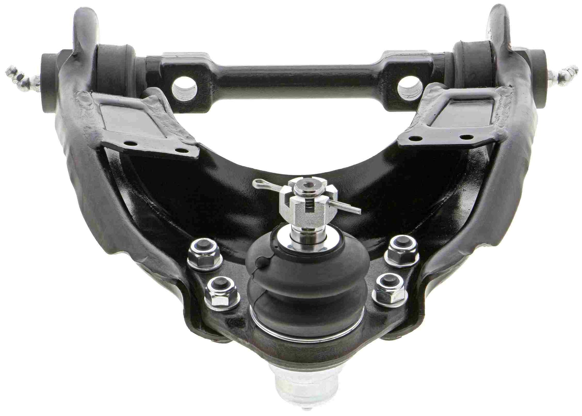 Front View of Front Upper Suspension Control Arm and Ball Joint Assembly MEVOTECH CMS861304