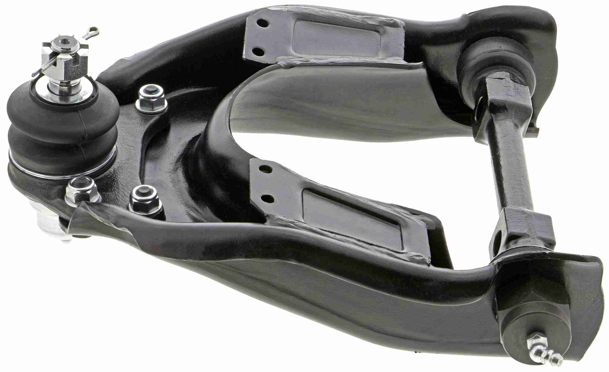 Side View of Front Upper Suspension Control Arm and Ball Joint Assembly MEVOTECH CMS861304