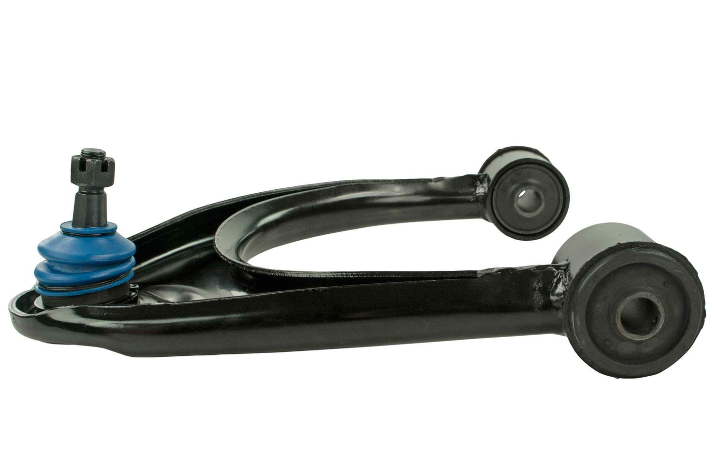 Side View of Front Upper Right Suspension Control Arm and Ball Joint Assembly MEVOTECH CMS86135