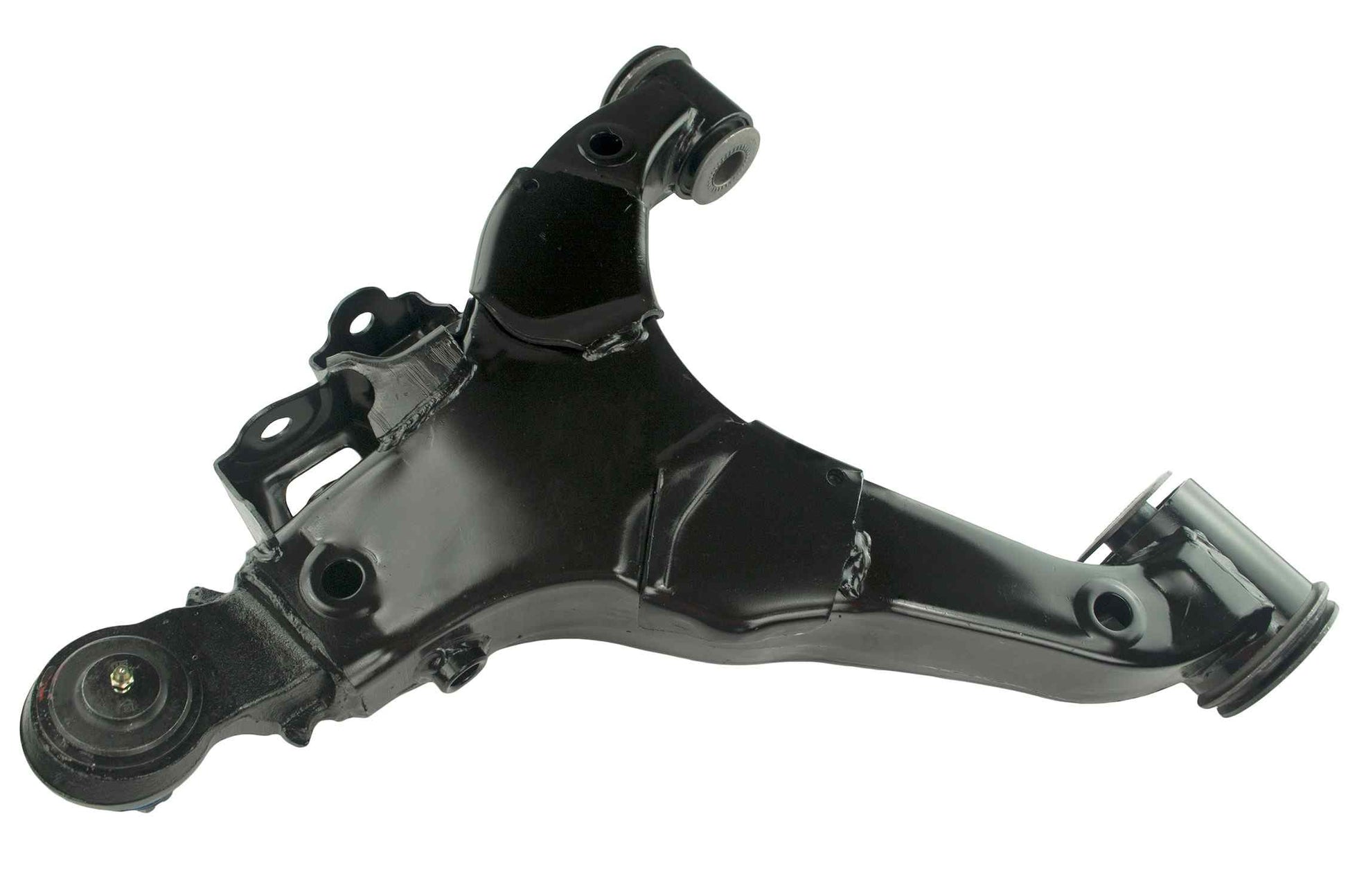 Back View of Front Left Suspension Control Arm and Ball Joint Assembly MEVOTECH CMS86136