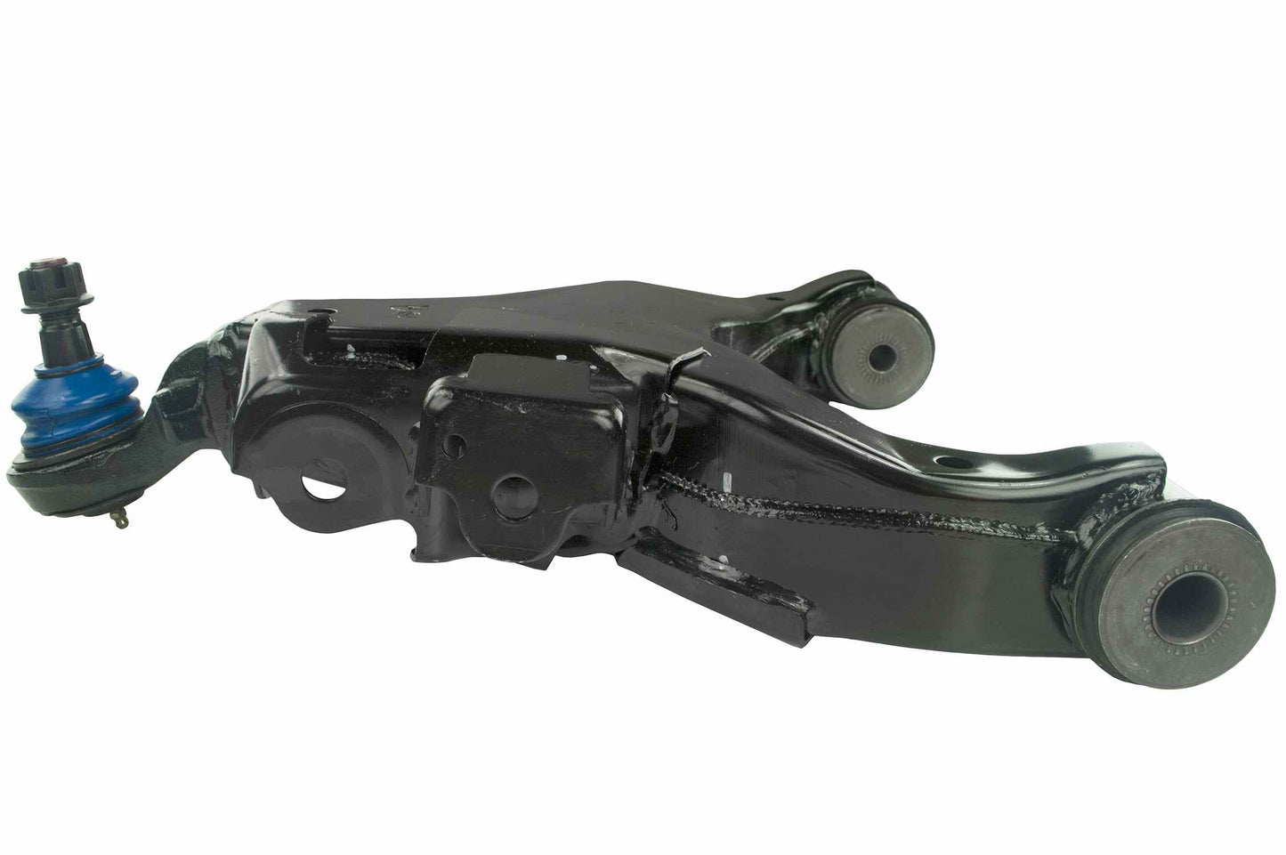 Side View of Front Left Suspension Control Arm and Ball Joint Assembly MEVOTECH CMS86136