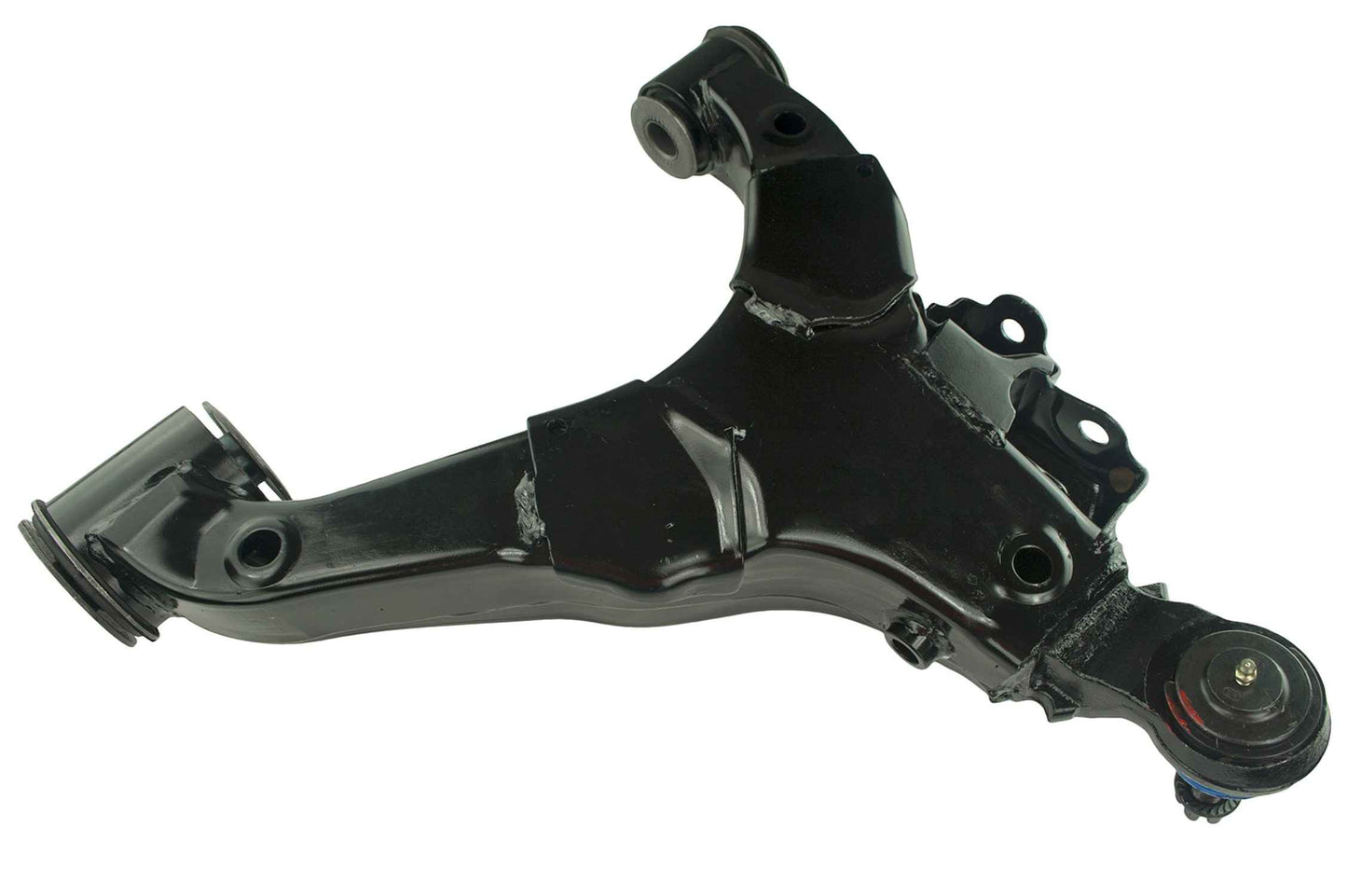 Back View of Front Right Suspension Control Arm and Ball Joint Assembly MEVOTECH CMS86137