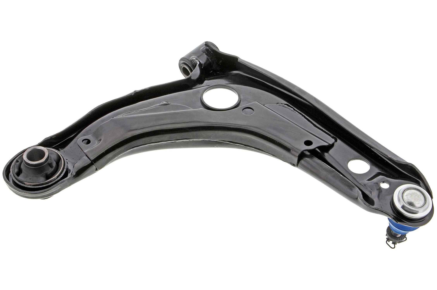 Back View of Front Left Suspension Control Arm and Ball Joint Assembly MEVOTECH CMS86138