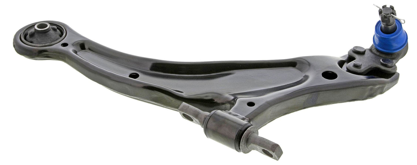 Side View of Front Left Suspension Control Arm and Ball Joint Assembly MEVOTECH CMS86147