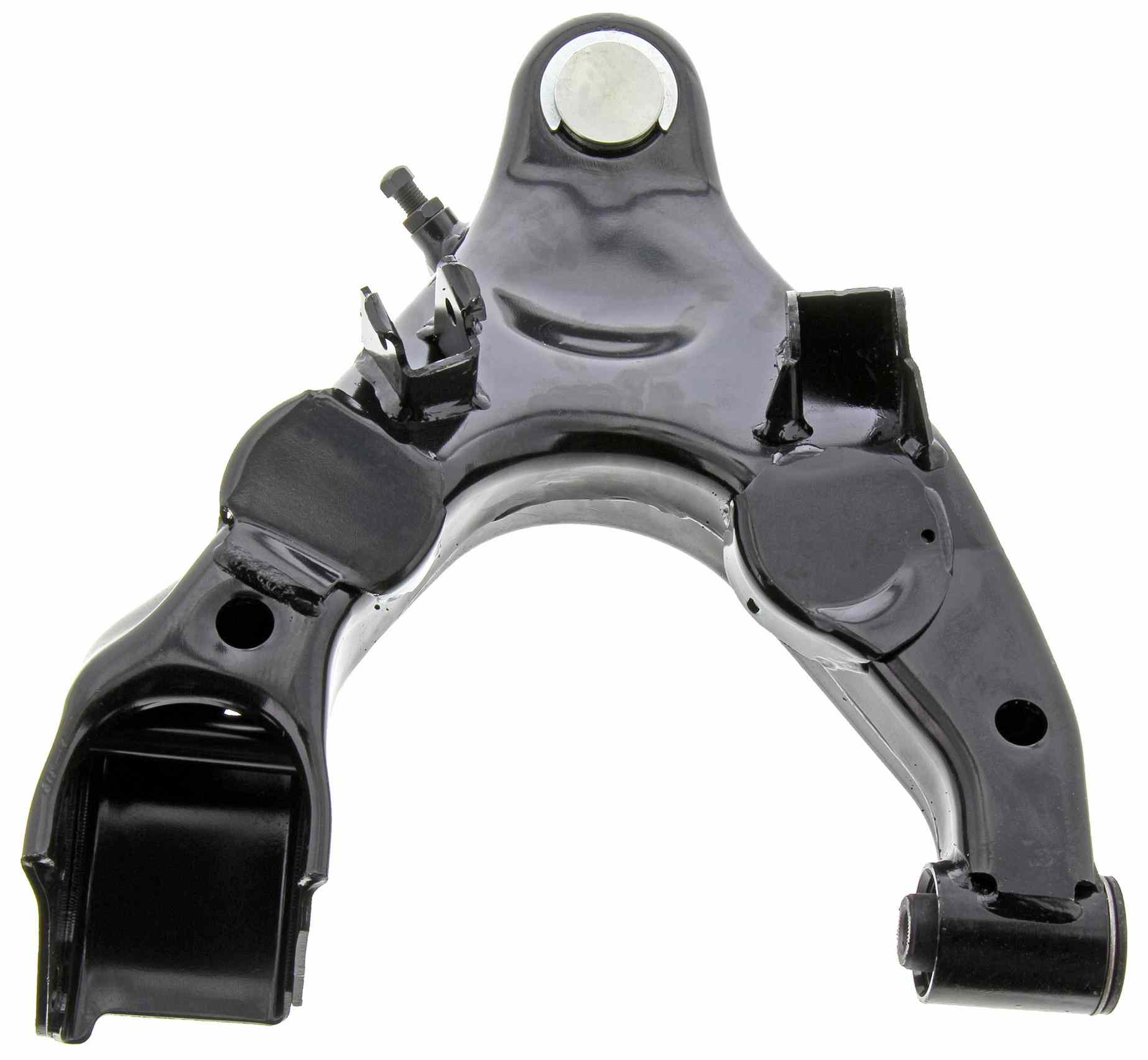 Back View of Front Left Suspension Control Arm and Ball Joint Assembly MEVOTECH CMS86149