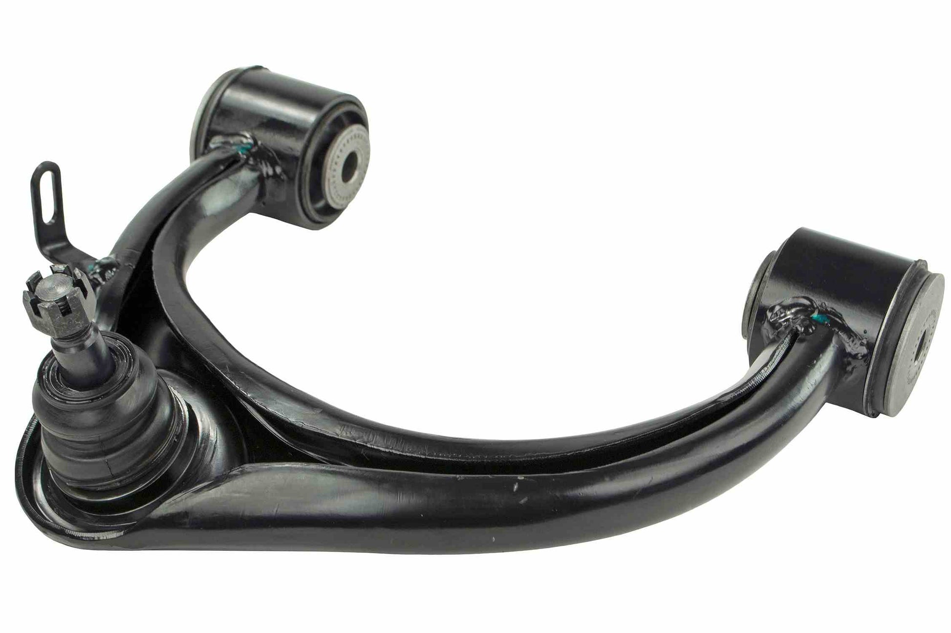 Front View of Front Upper Left Suspension Control Arm and Ball Joint Assembly MEVOTECH CMS86151