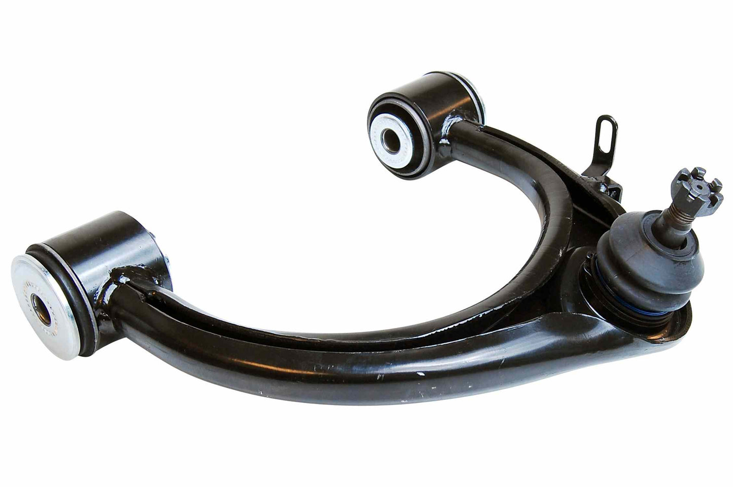 Front View of Front Upper Right Suspension Control Arm and Ball Joint Assembly MEVOTECH CMS86152