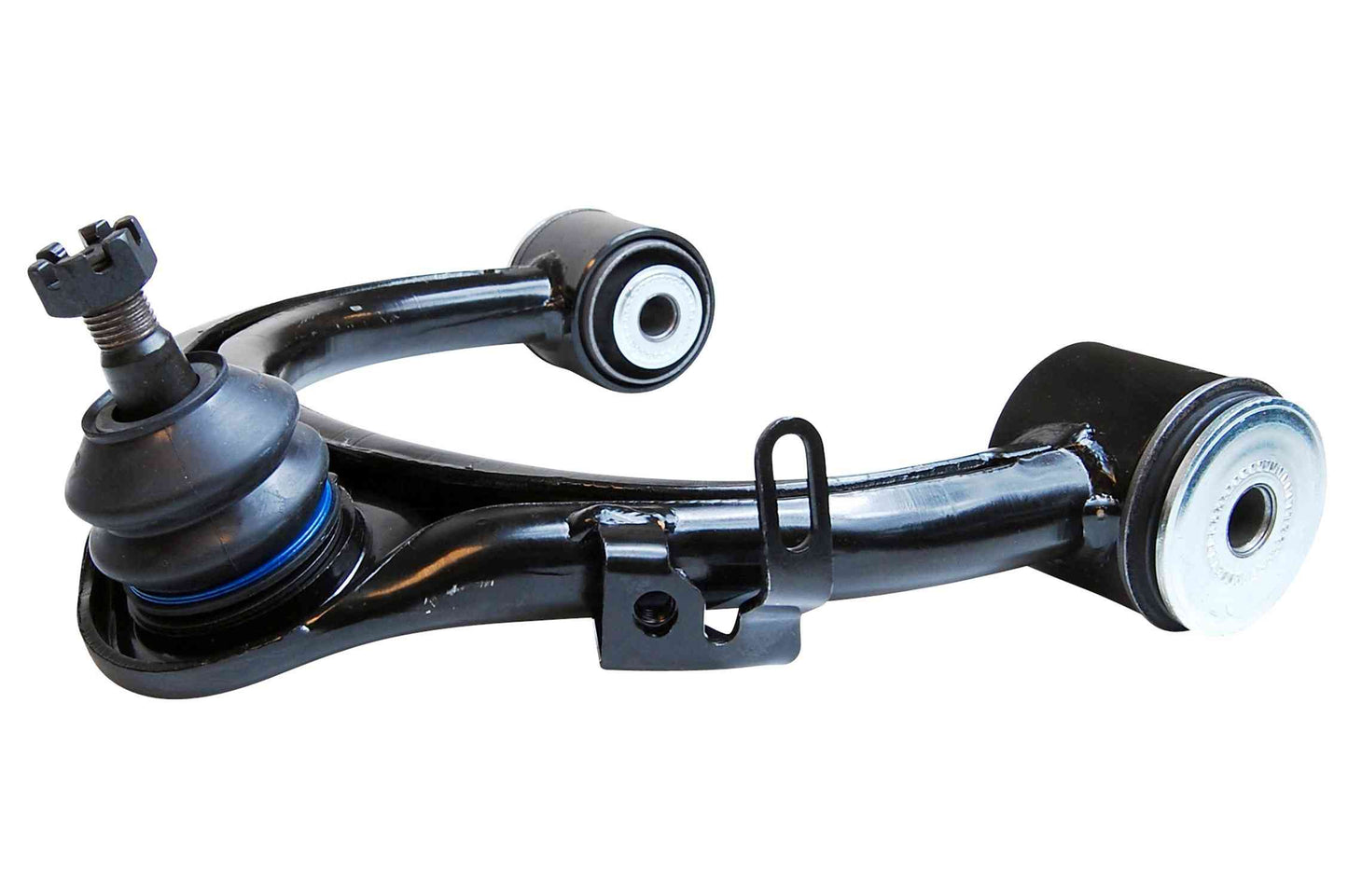 Side View of Front Upper Right Suspension Control Arm and Ball Joint Assembly MEVOTECH CMS86152