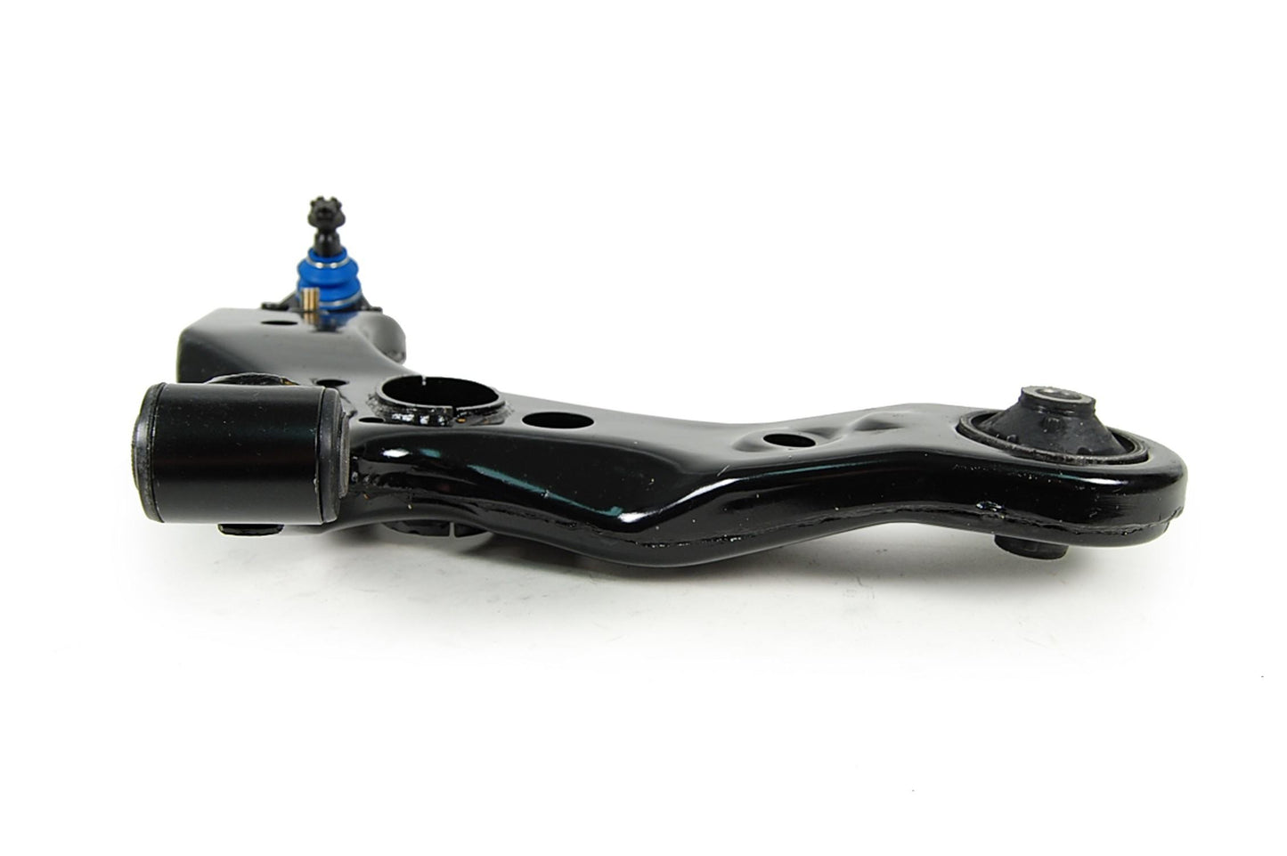 Angle View of Front Right Suspension Control Arm and Ball Joint Assembly MEVOTECH CMS86164