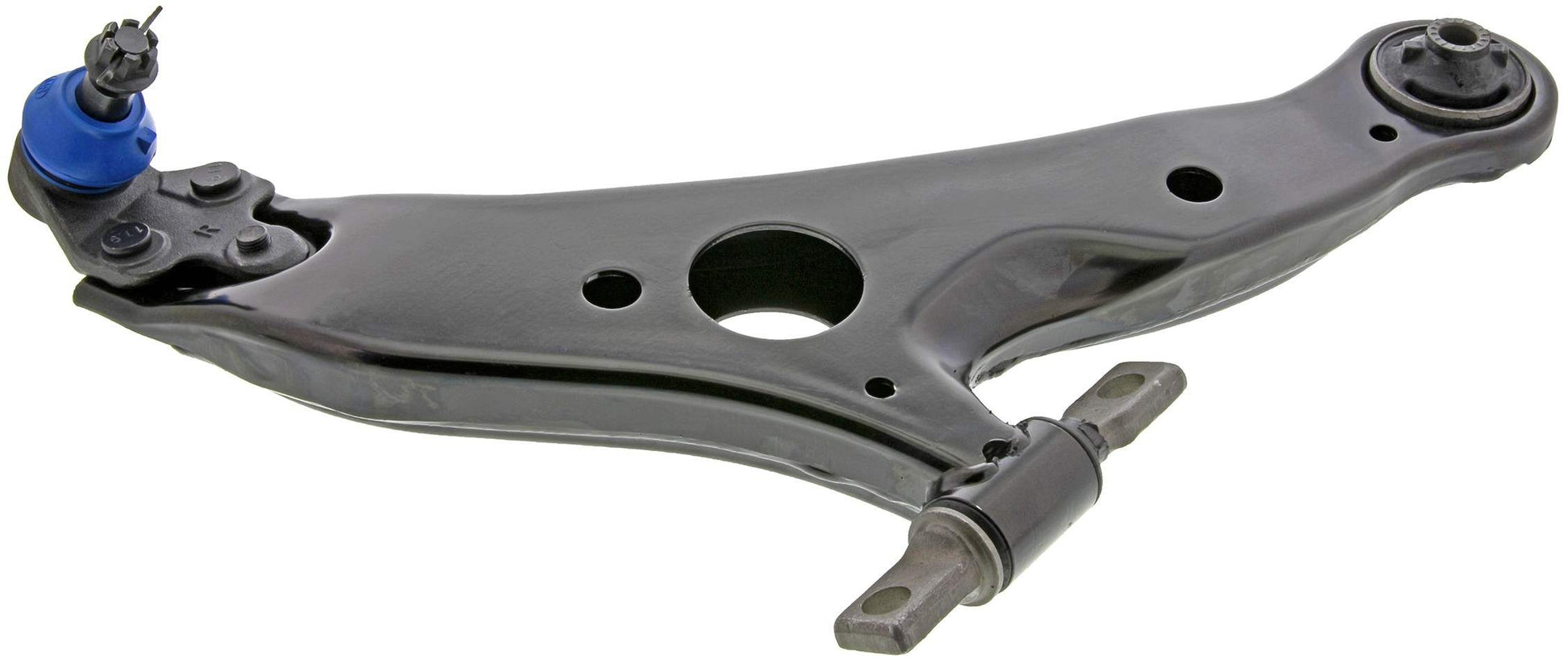 Side View of Front Right Suspension Control Arm and Ball Joint Assembly MEVOTECH CMS86170