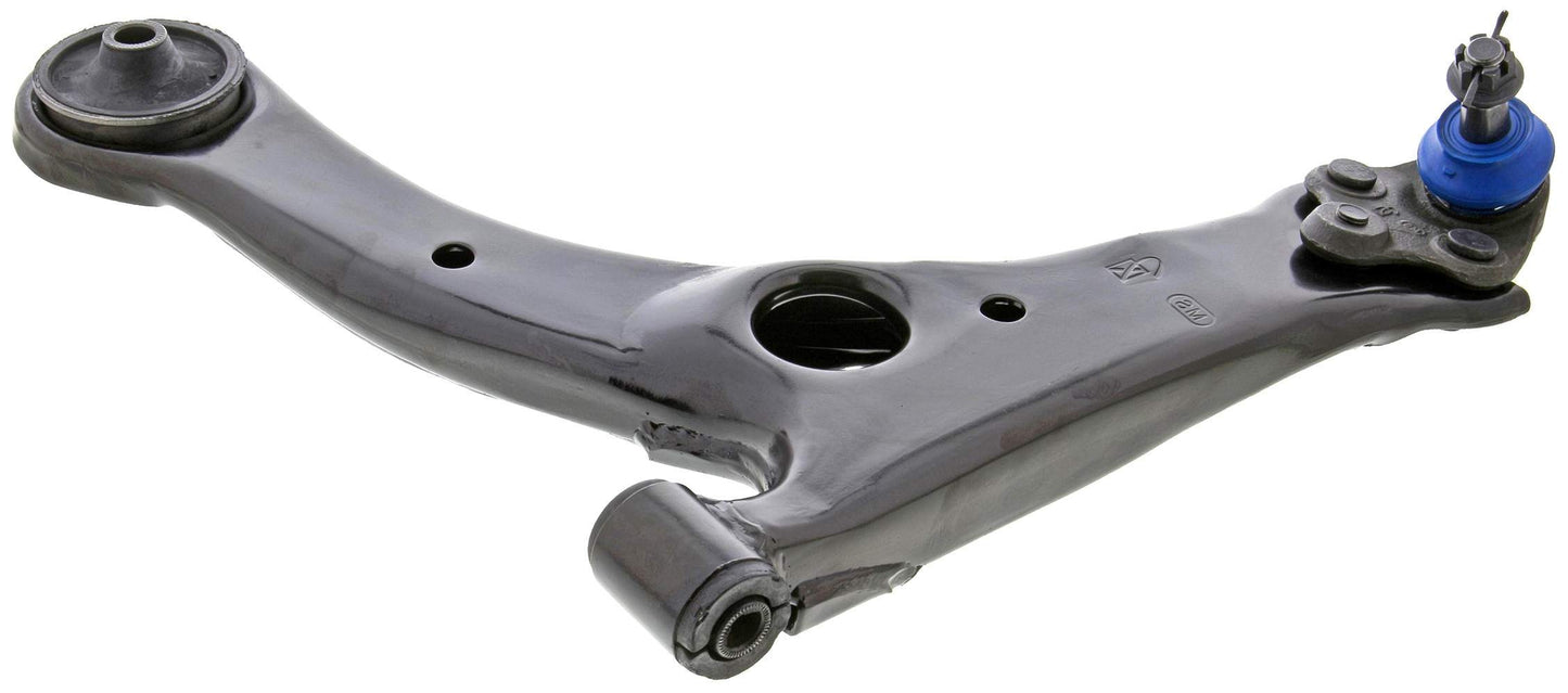 Side View of Front Left Suspension Control Arm and Ball Joint Assembly MEVOTECH CMS86193