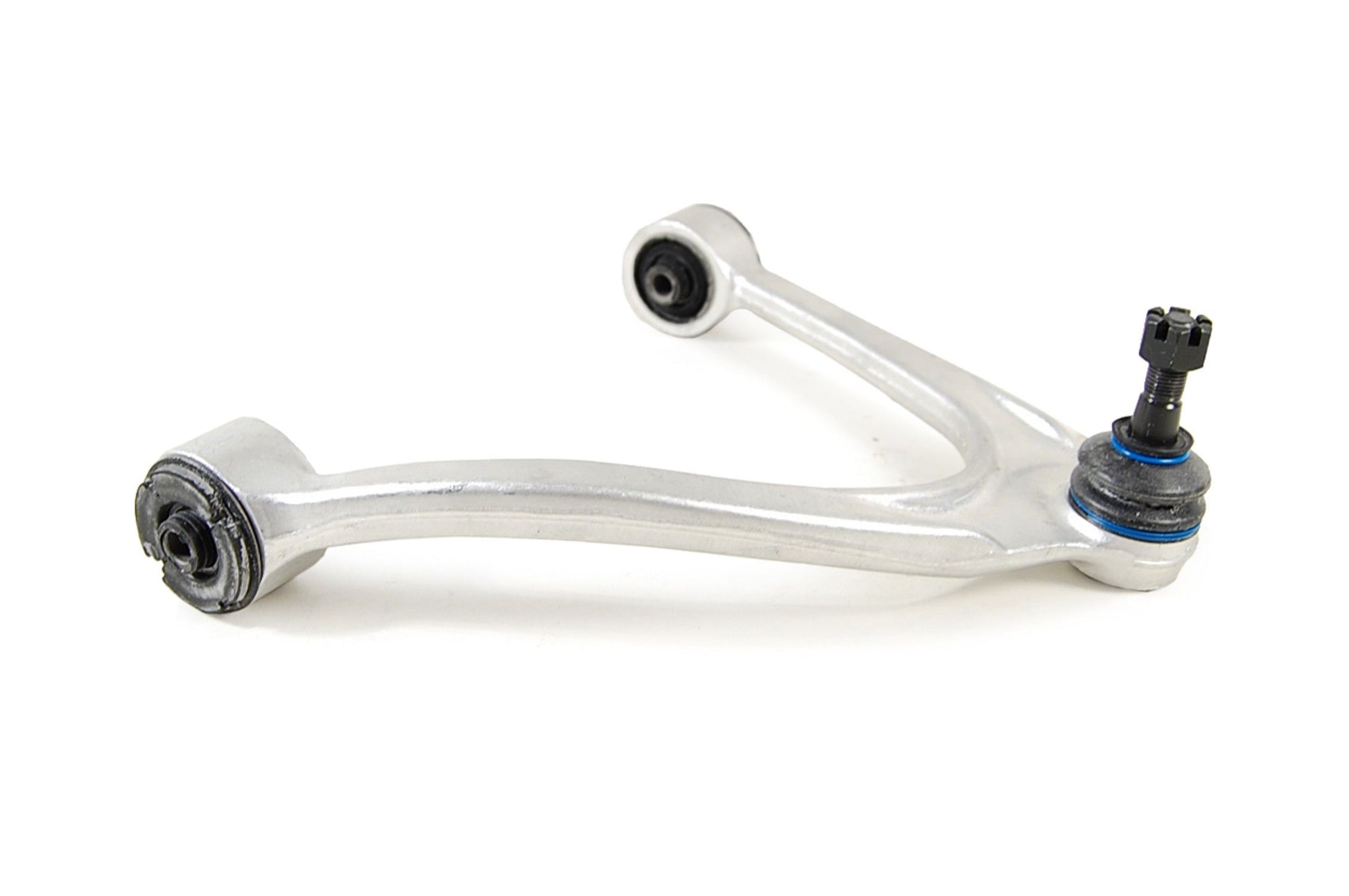 Side View of Front Upper Right Suspension Control Arm and Ball Joint Assembly MEVOTECH CMS86196