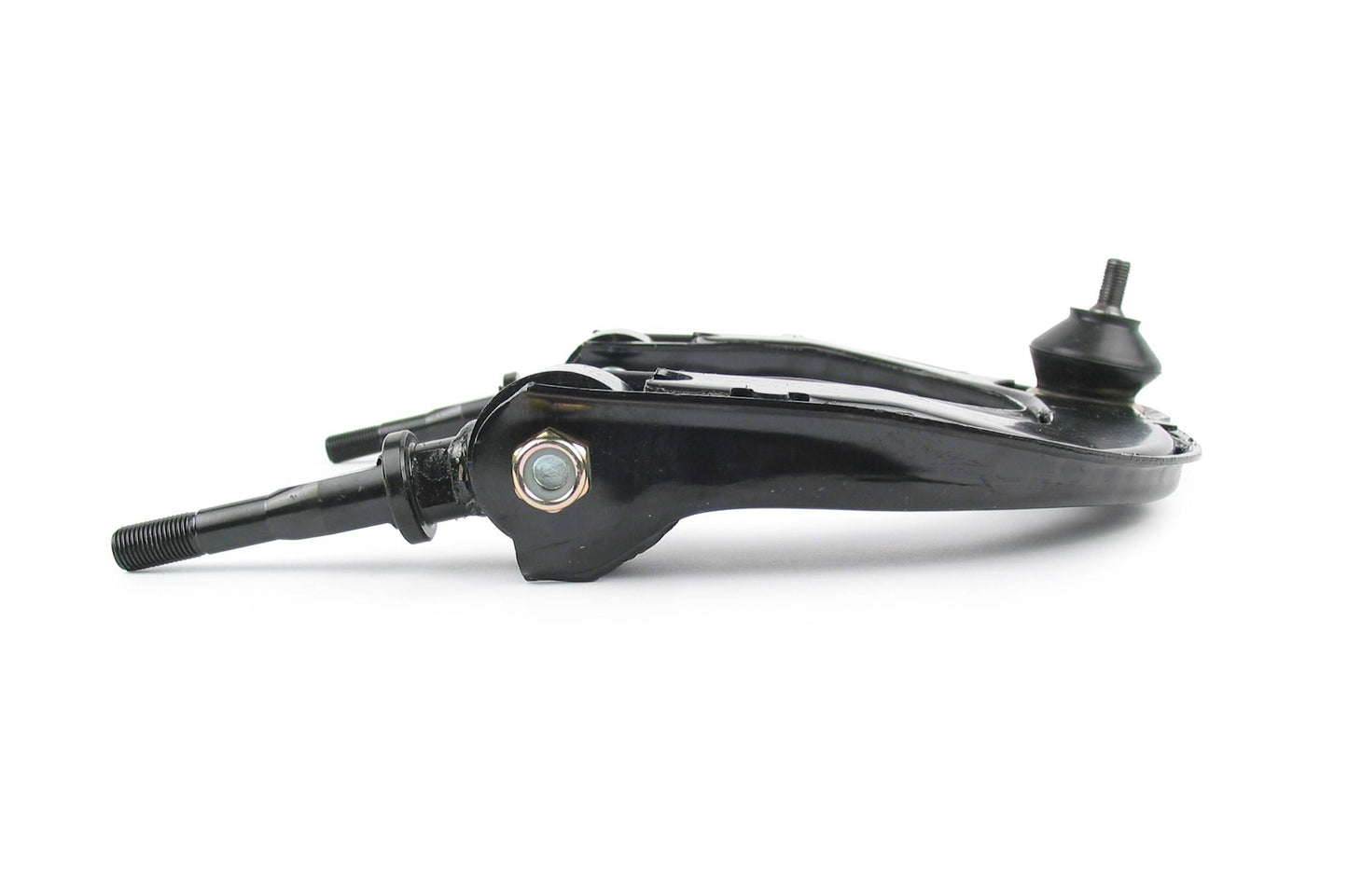 Side View of Front Upper Right Suspension Control Arm and Ball Joint Assembly MEVOTECH CMS90100