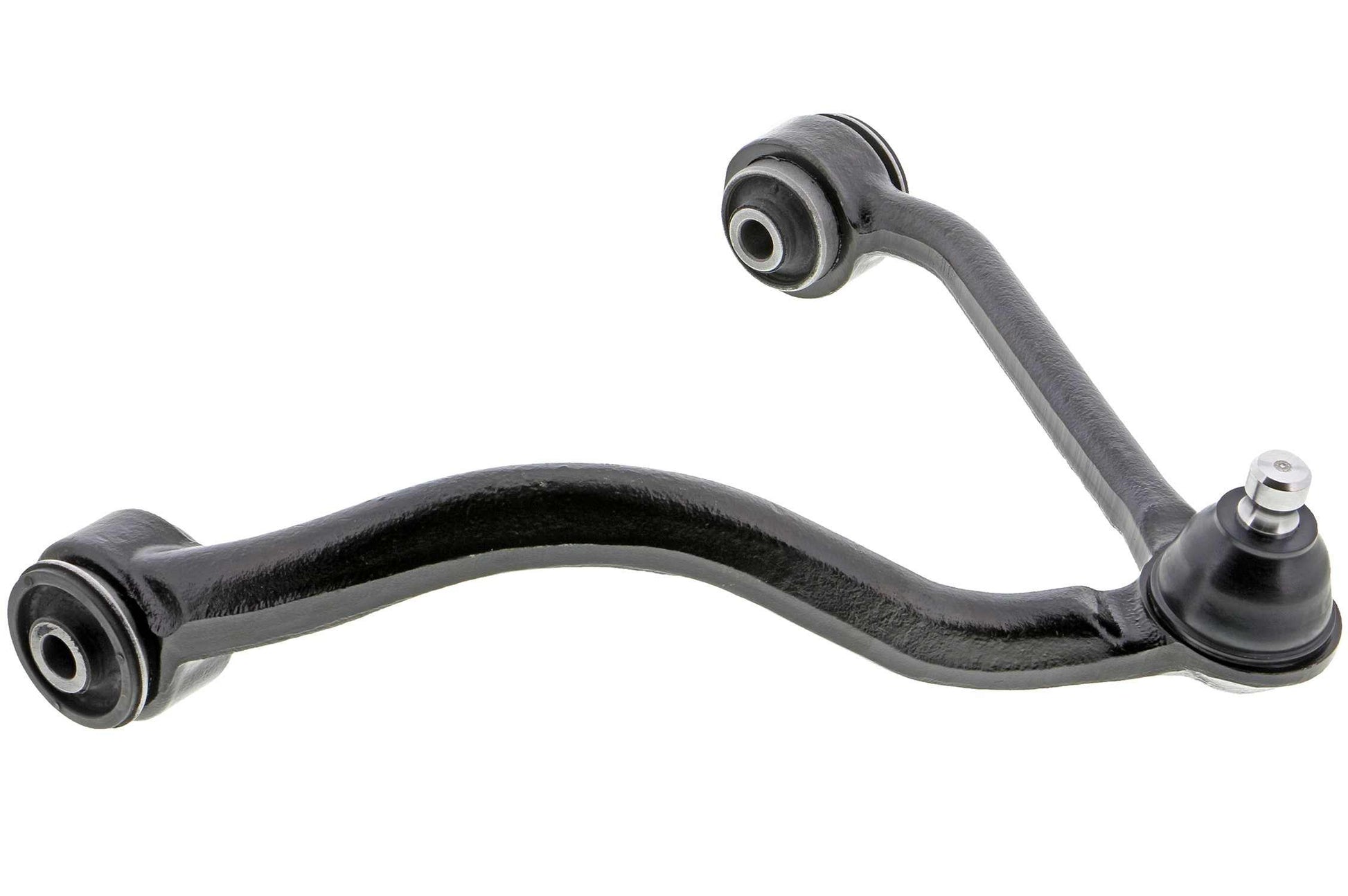 Side View of Front Upper Right Suspension Control Arm and Ball Joint Assembly MEVOTECH CMS901060