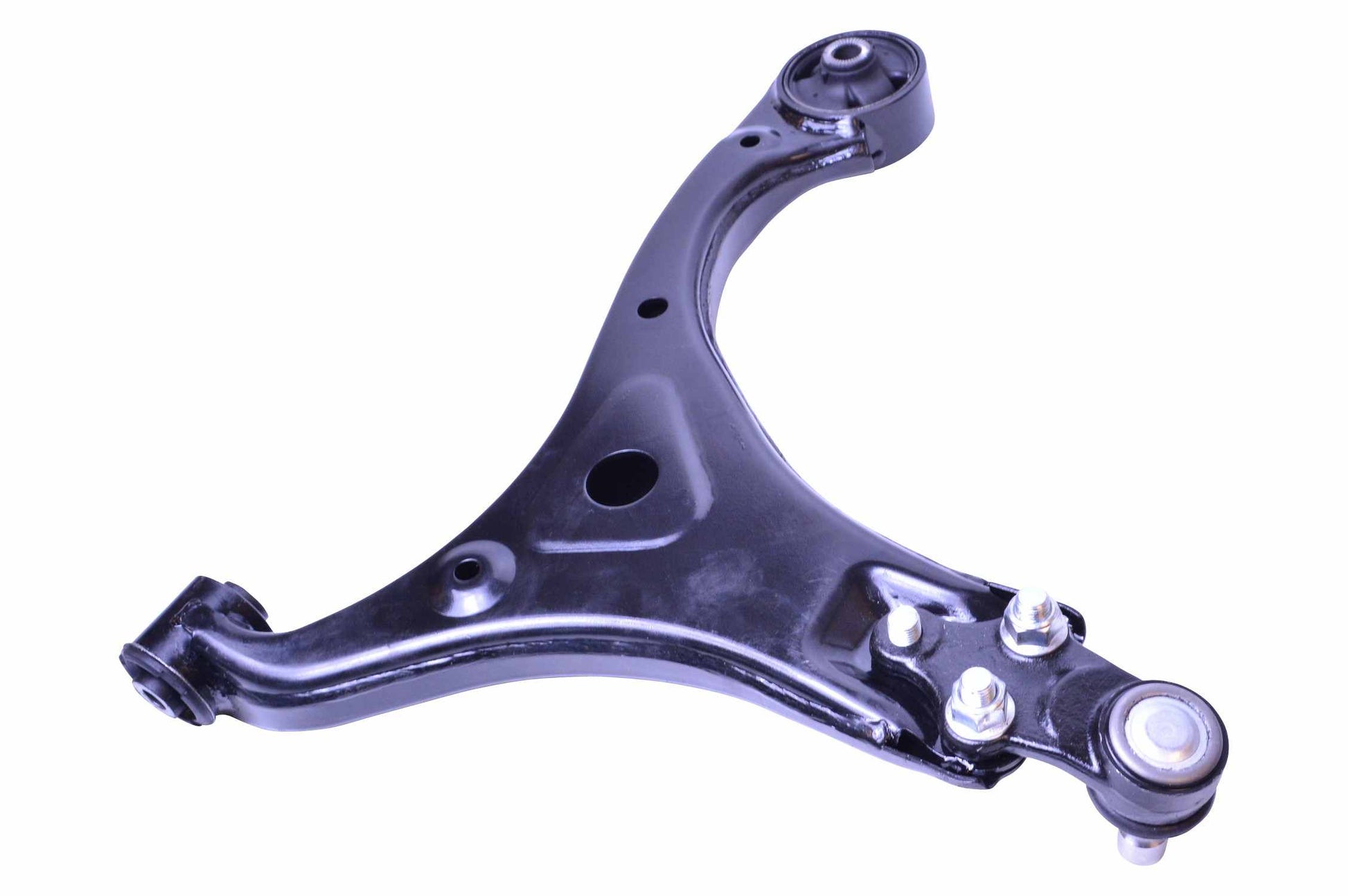 Back View of Front Left Suspension Control Arm and Ball Joint Assembly MEVOTECH CMS901065