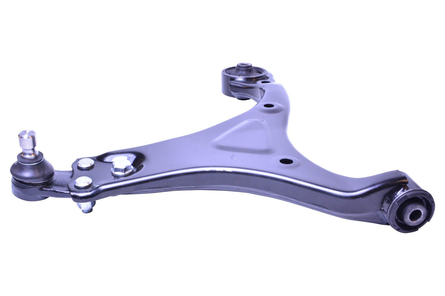 Side View of Front Left Suspension Control Arm and Ball Joint Assembly MEVOTECH CMS901065