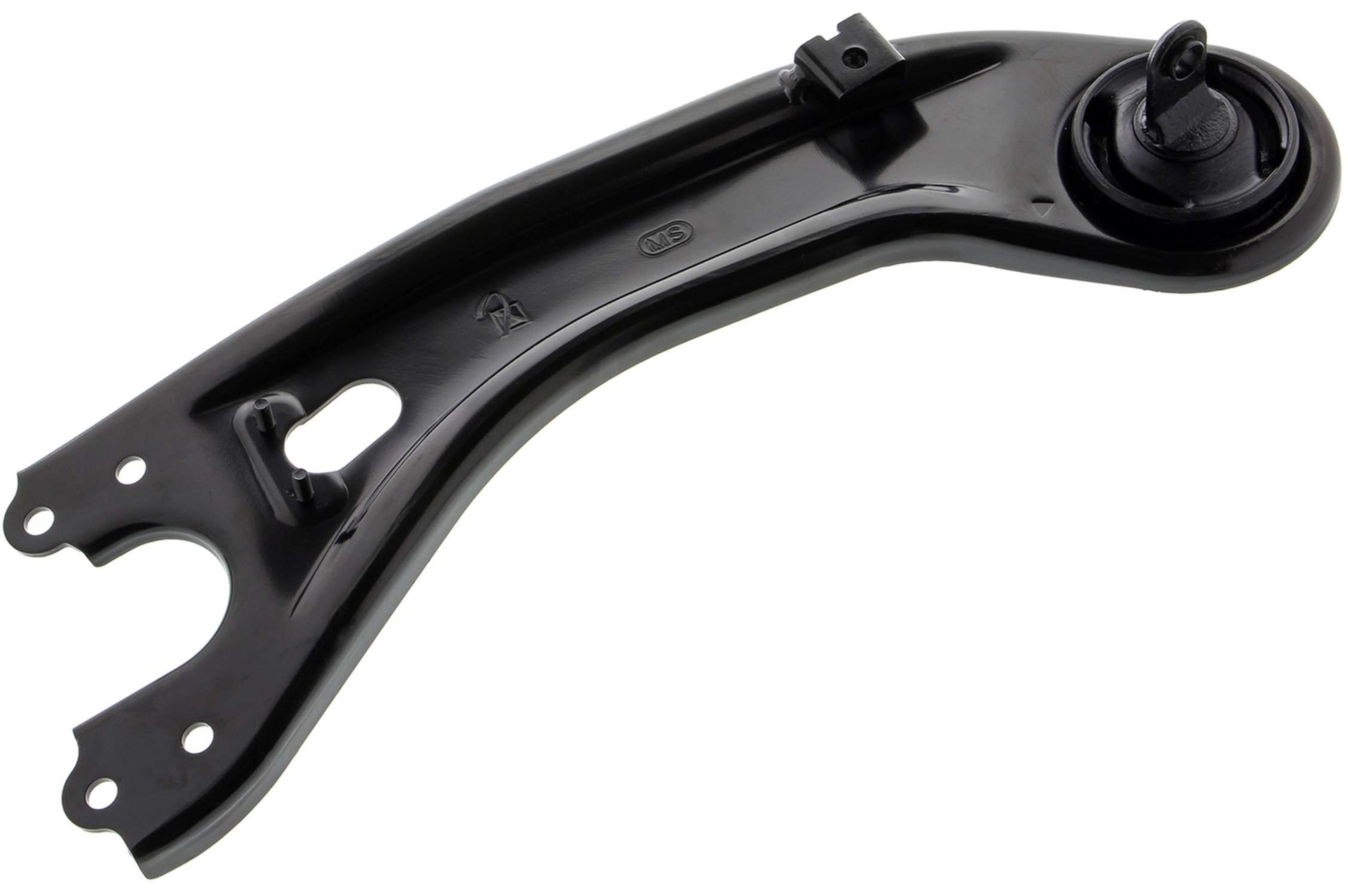 Front View of Rear Right Suspension Trailing Arm MEVOTECH CMS901072