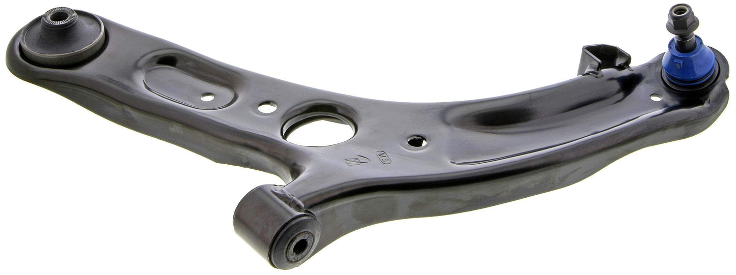 Side View of Front Left Suspension Control Arm and Ball Joint Assembly MEVOTECH CMS901104