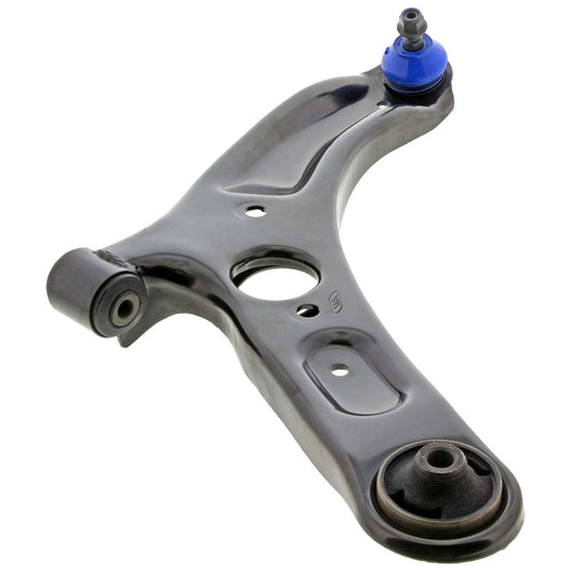 Angle View of Front Right Suspension Control Arm and Ball Joint Assembly MEVOTECH CMS901105