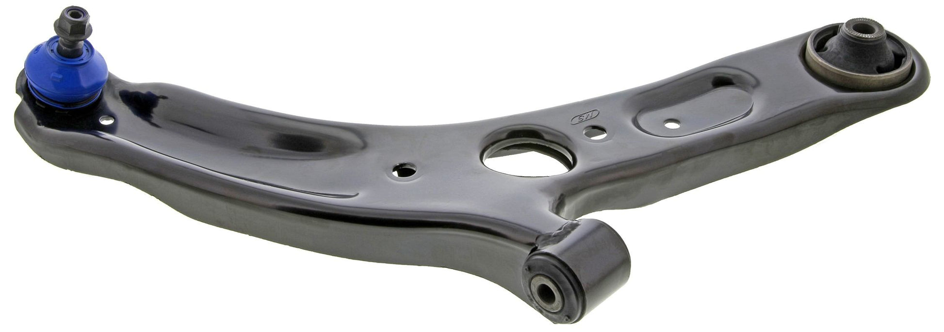 Side View of Front Right Suspension Control Arm and Ball Joint Assembly MEVOTECH CMS901105