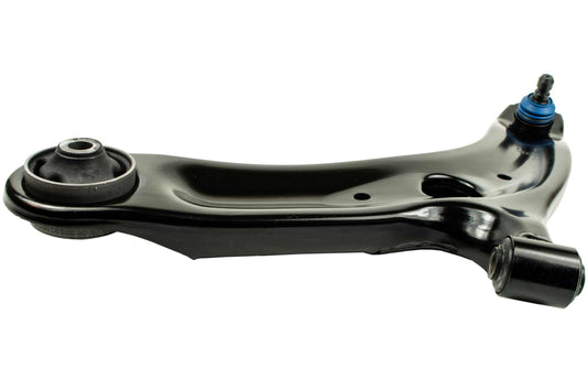 Angle View of Front Left Suspension Control Arm and Ball Joint Assembly MEVOTECH CMS901108