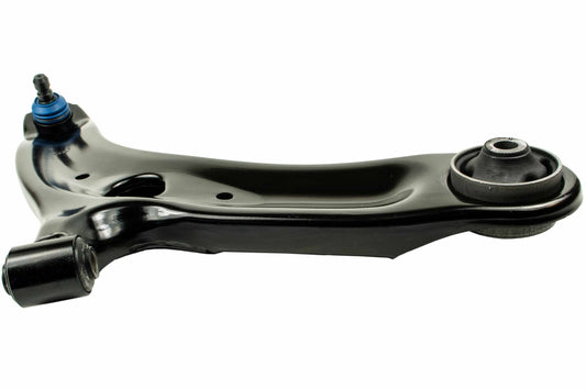 Angle View of Front Right Suspension Control Arm and Ball Joint Assembly MEVOTECH CMS901109