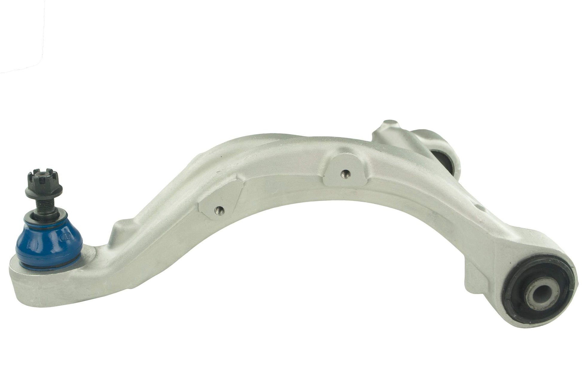 Side View of Rear Upper Left Suspension Control Arm and Ball Joint Assembly MEVOTECH CMS901124