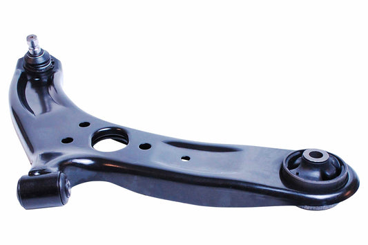 Angle View of Front Right Suspension Control Arm and Ball Joint Assembly MEVOTECH CMS901162