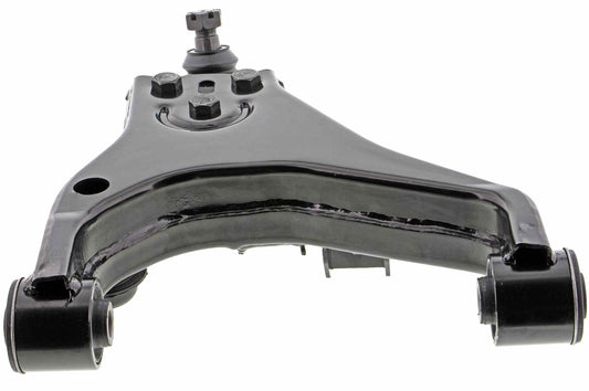 Angle View of Front Right Suspension Control Arm and Ball Joint Assembly MEVOTECH CMS901186