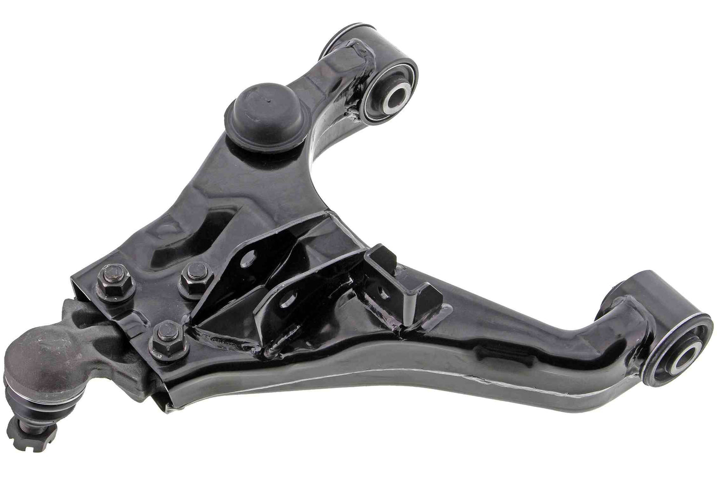 Back View of Front Right Suspension Control Arm and Ball Joint Assembly MEVOTECH CMS901186